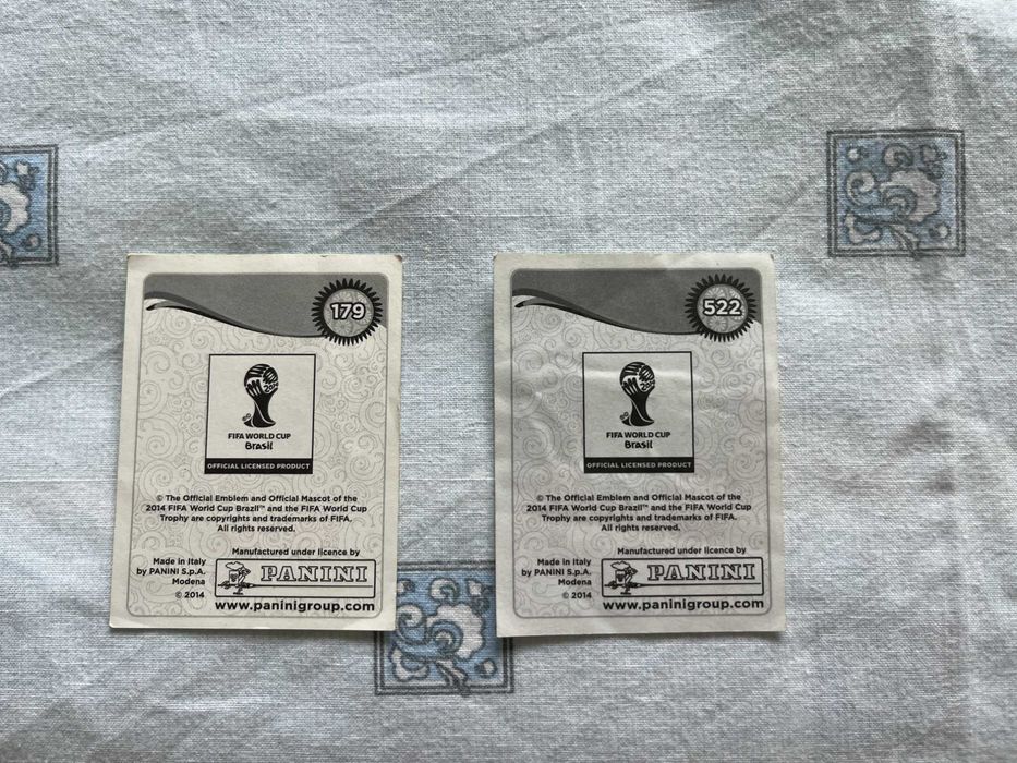 Cromos autocolantes Panini mundial 2014 - novos