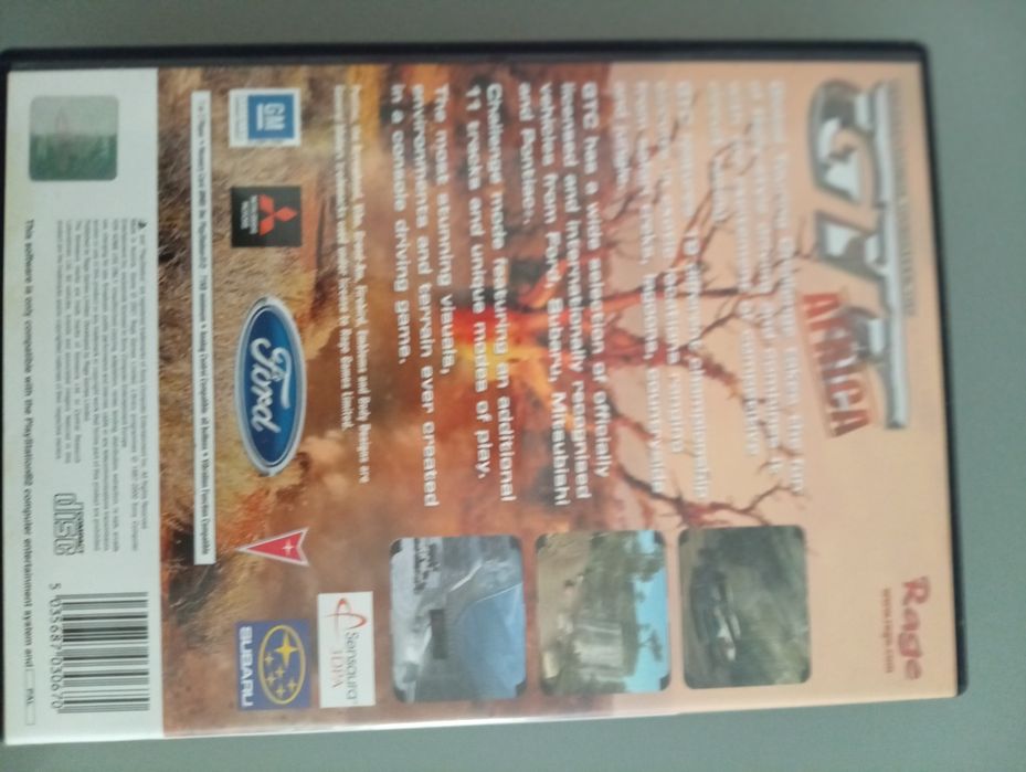 Jogo Playstation 2 PS2	 - GTC Africa	- Jogo PS2