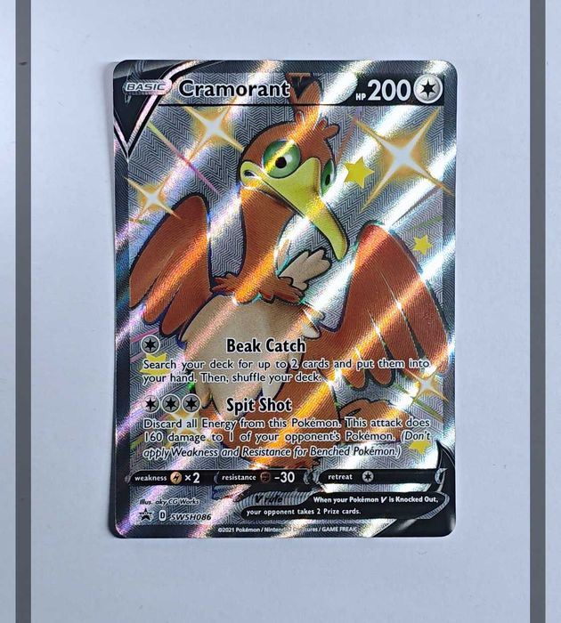 Cramorant V SWSH086 Promo Pokemon ENG/NM