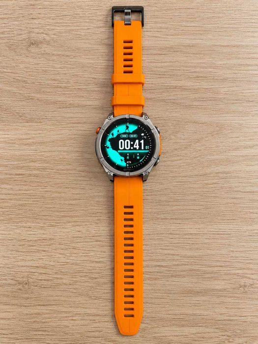 Zeblaze Stratos 4 Rugged GPS Smartwatch pomarańczowy
