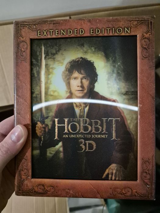 Hobbit 3 d niezwykła podróż blu ray kolekcjonerska wersja