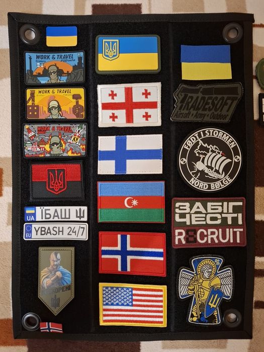 Патчі, шеврони колекційні