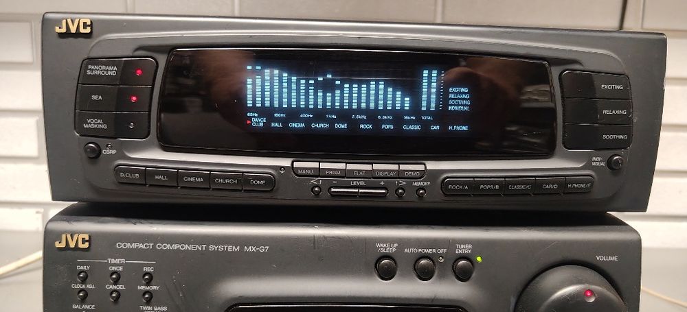 Amplituner, korektor JVC xt-mxg7bk