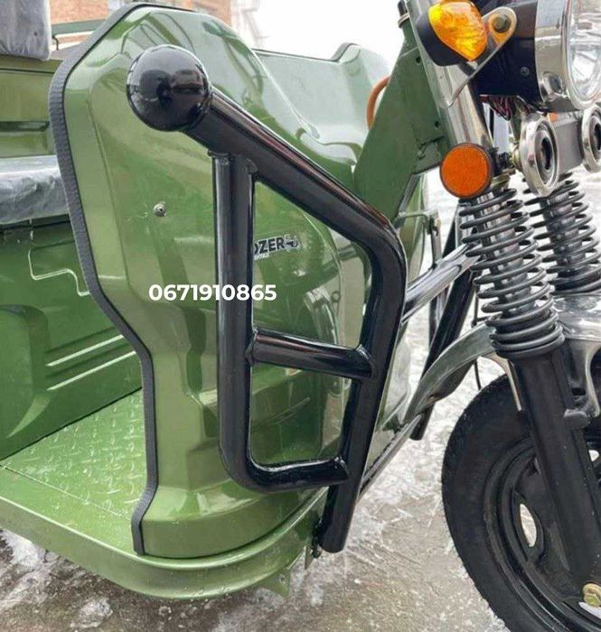 Трицикл вантажний Dozer Model 5 (2000 W) Дозер Електро скутер Доставка