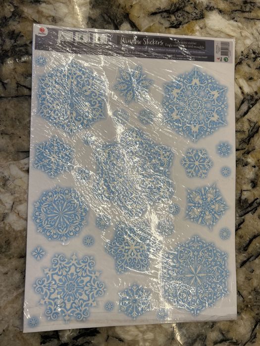 Gwiazdki na okno śnieżynki