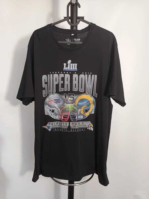 T-shirt NFL Super Bowl 2019 New England Patriots Los Angeles Rams