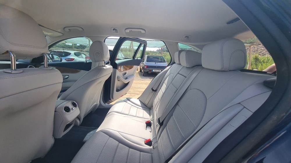 Mercedes C180 Station gasolina pele, burmester