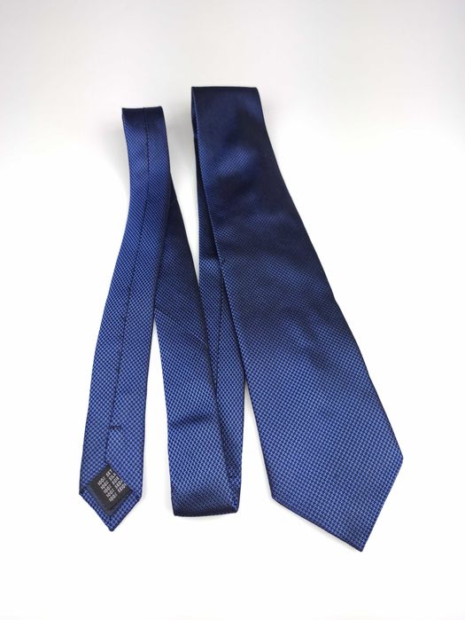 Del Mare 1911 granatowy jedwabny krawat zm65