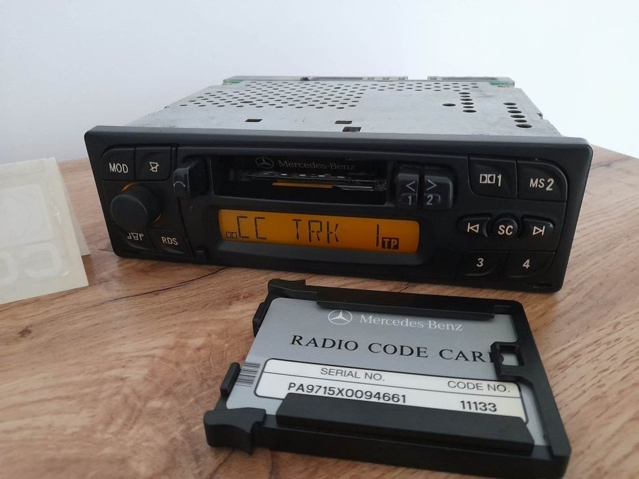 Radio Mercedes Audio 5 rds Bluetooth mp3 w124 w201 r129 w140 r107