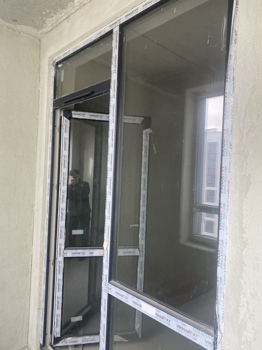 Дверний блок металопластиковий