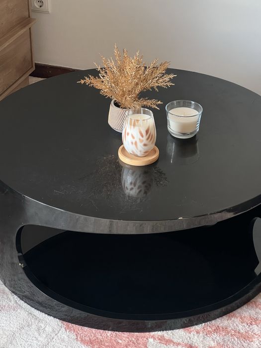 Mesa de centro redonda