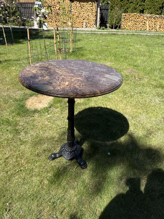 Stolik kawowy marmurowy blat