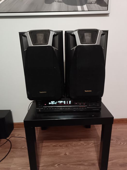 Technics sa-r210 wzmacniacz amplituner + 2 Glosniki technics Poznan