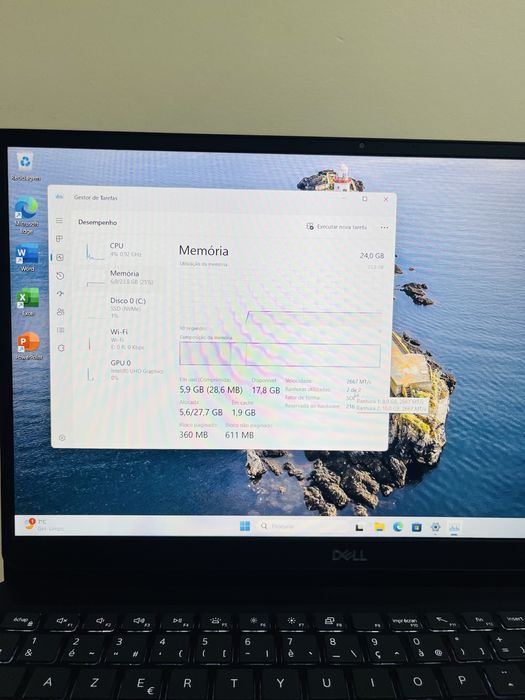 Dell Vostro 5590 | i5 10ª Geração | 24GB RAM | SSD M.2 NVMe 512GB