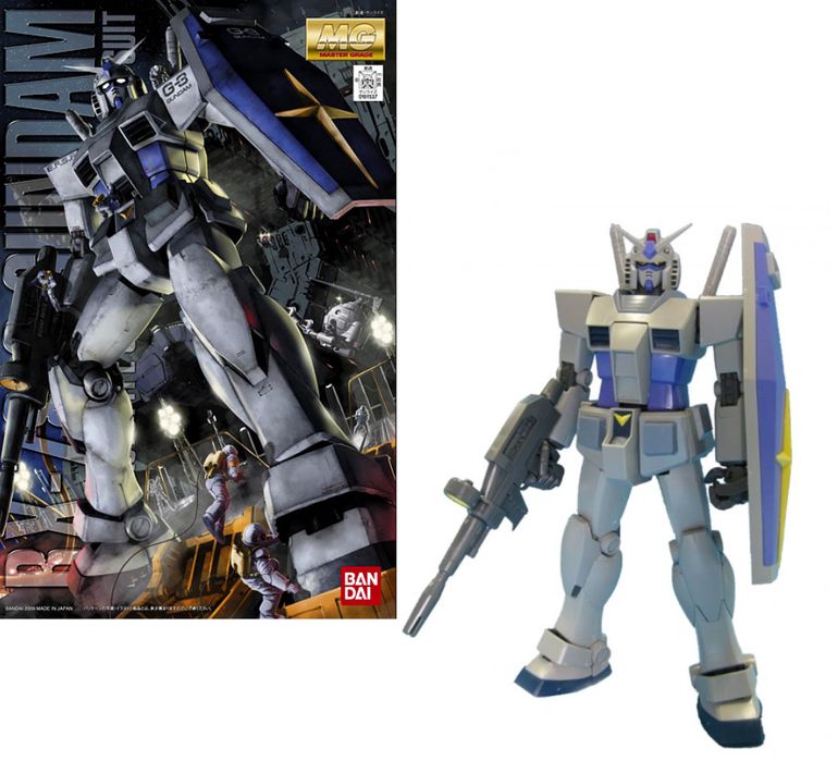 gundam - mg 1/100 rx-78-3 g3 gundam ver 2.0 - model kit