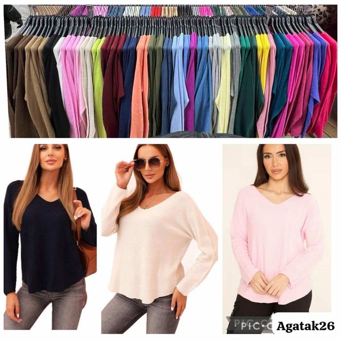 Sweter miły uciagliwy