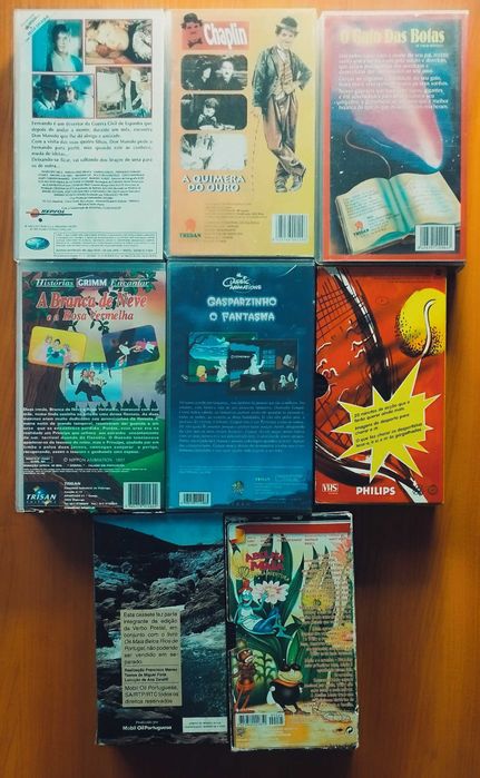 Lote de VHS conjunto 8