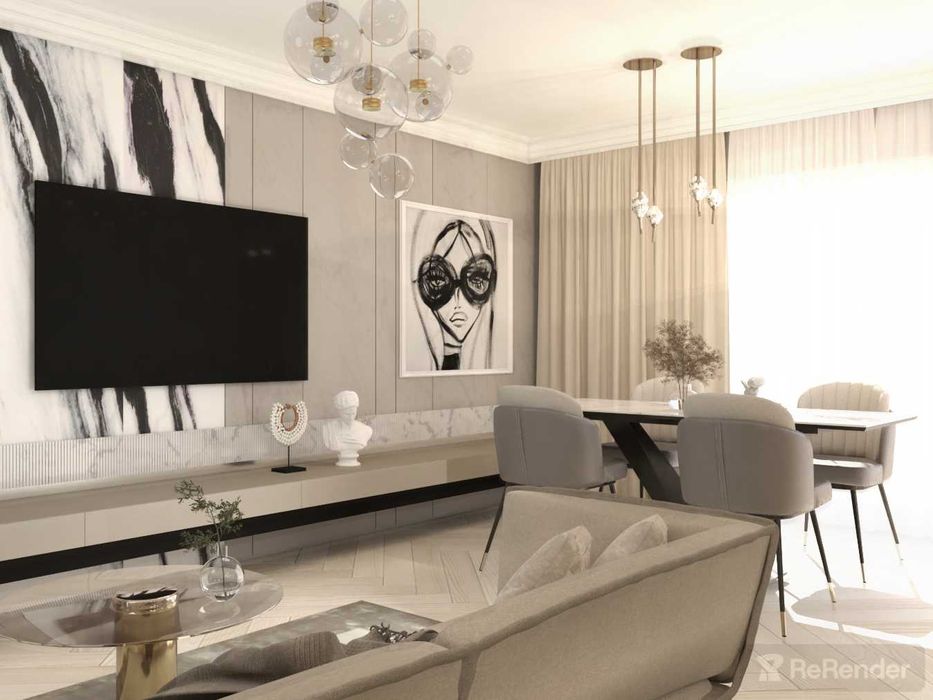 Projektowanie wnętrz | Wizualizacje 3D | Online i stacjonarnie