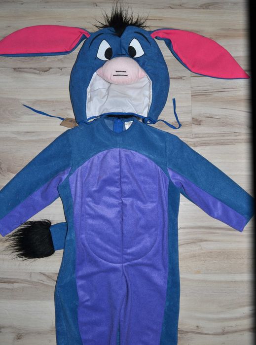 190^ Osiołek Kłapouchy strój przebranie piżama 3/4 Lat_ 98/104