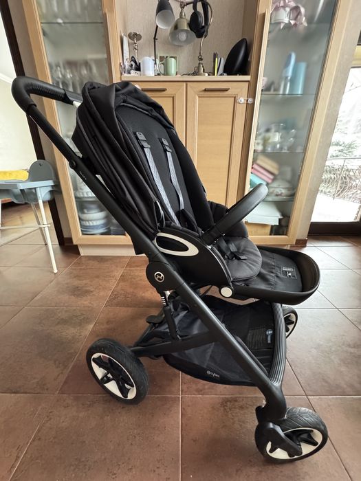 Візочок (коляска) Cybex Talos S Lux 2 в 1 Moon Black