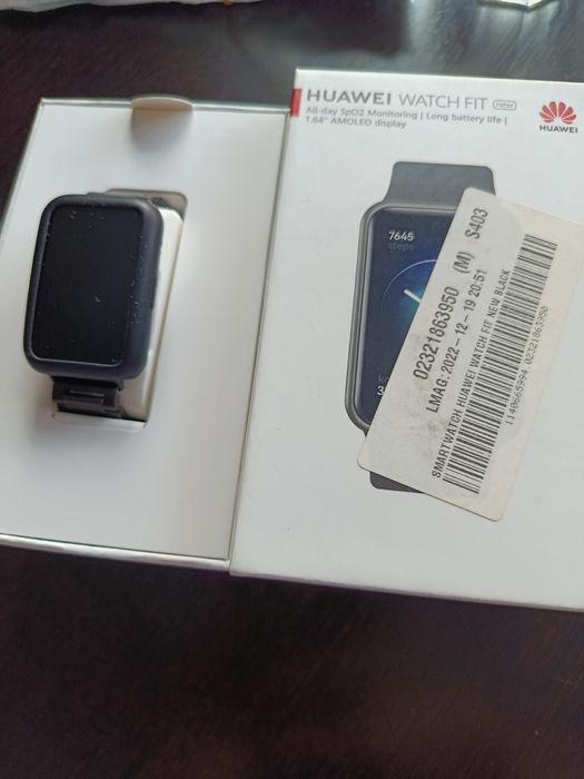 Huawei watach fit new black