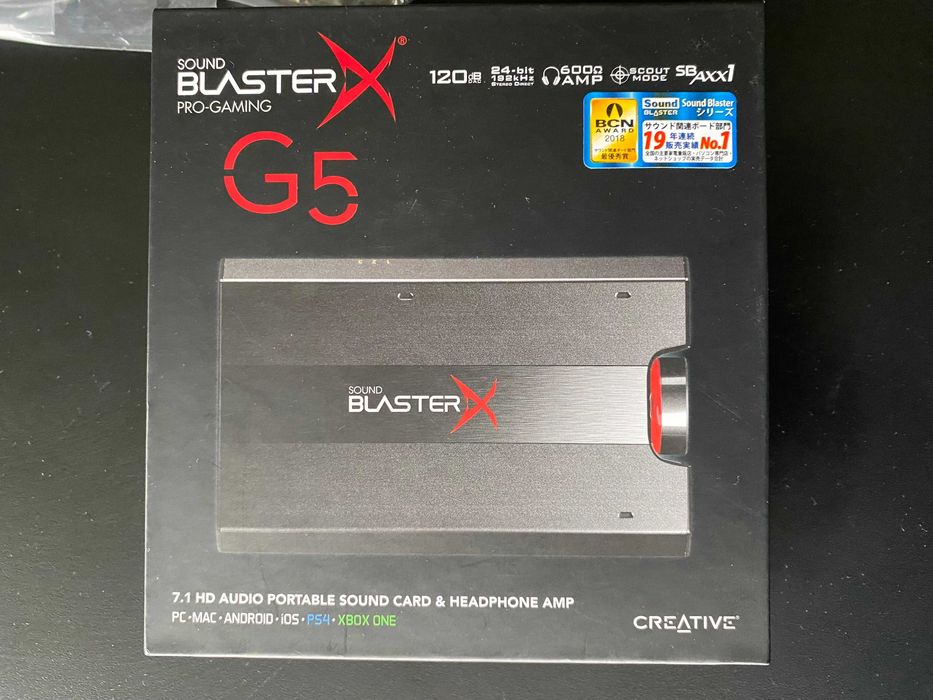 Creative Sound BlasterX G5 karta dźwiękowa zewnętrzna