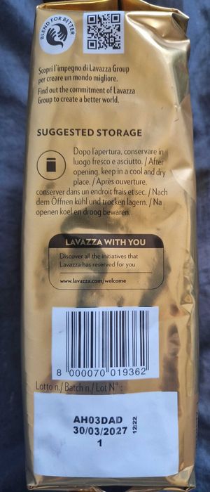 Kawa ziarnista Lavazza ORO 500 g