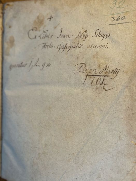 Podręcznik teologiczny Praga 1759