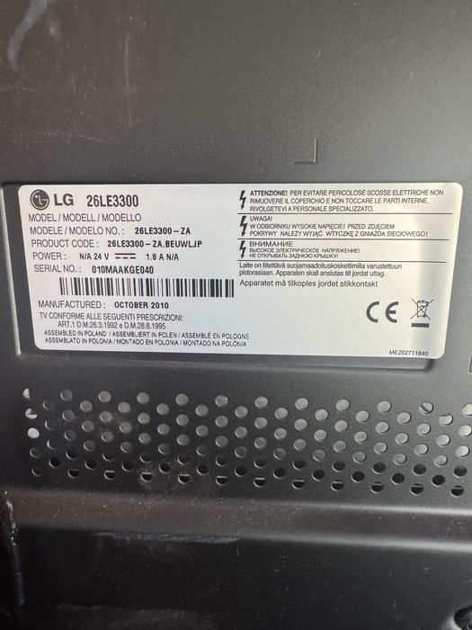 Tv Plasma Lg a trabalhar