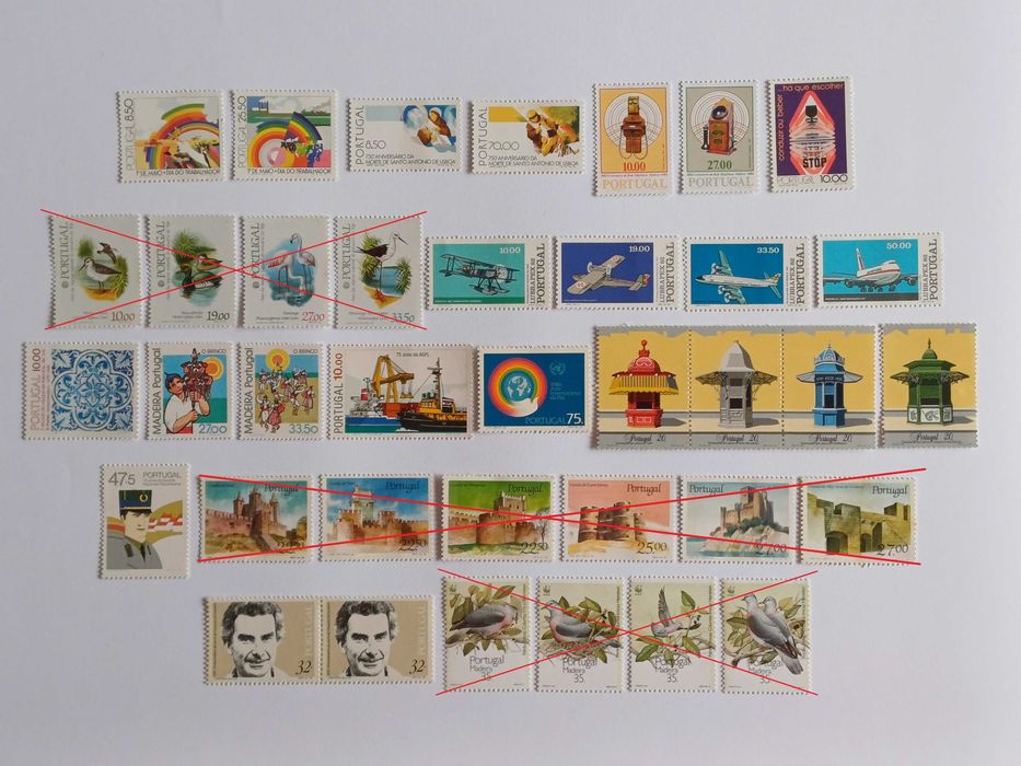 Filatelia - Portugal - Aves de Portugal 2000 Selo autocolante de 0,42€