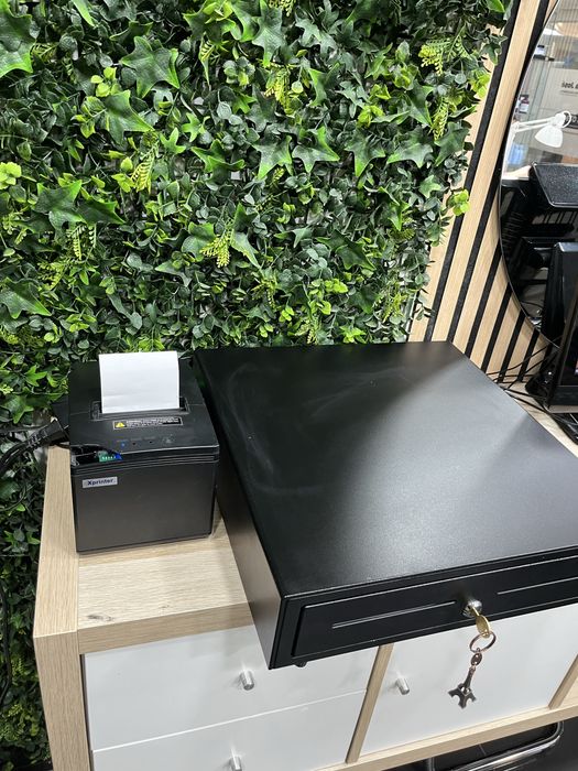 POS XPOS completo – Ecrã Touch + Impressora + Gaveta de Dinheiro