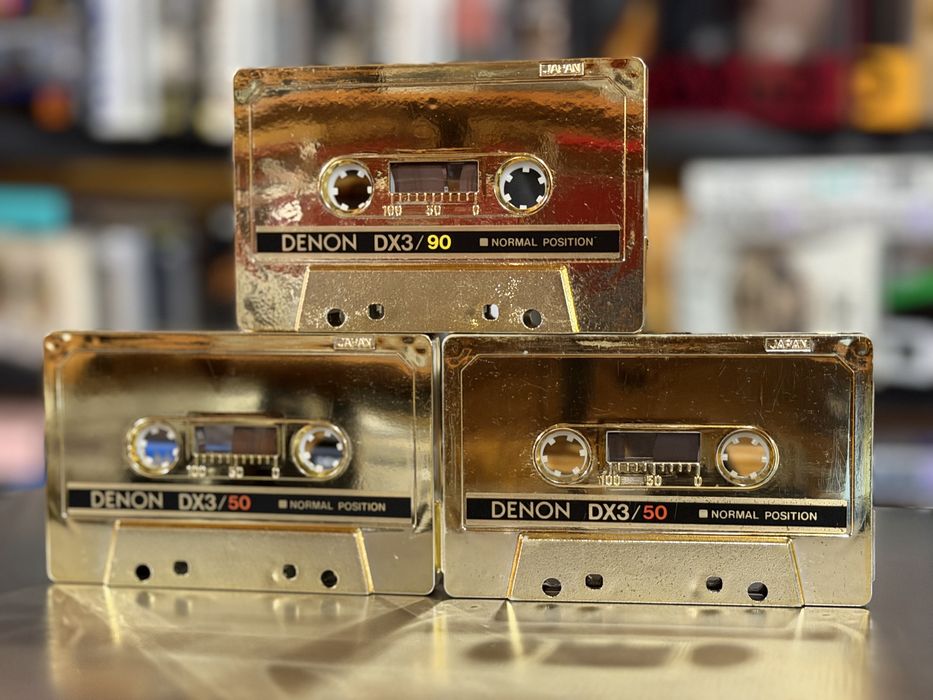Продам аудио кассеты Denon DX/3