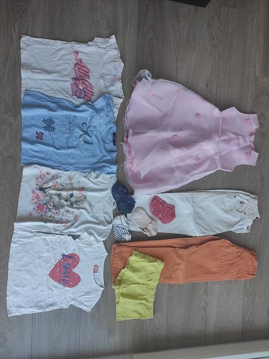 Lote verão menina 4-5A (Zara, benetton, Zippy)