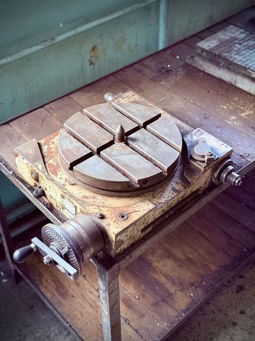 Stół podziałowy obrotowy 315 mm VEB UNION Fritz Heckert - NRD