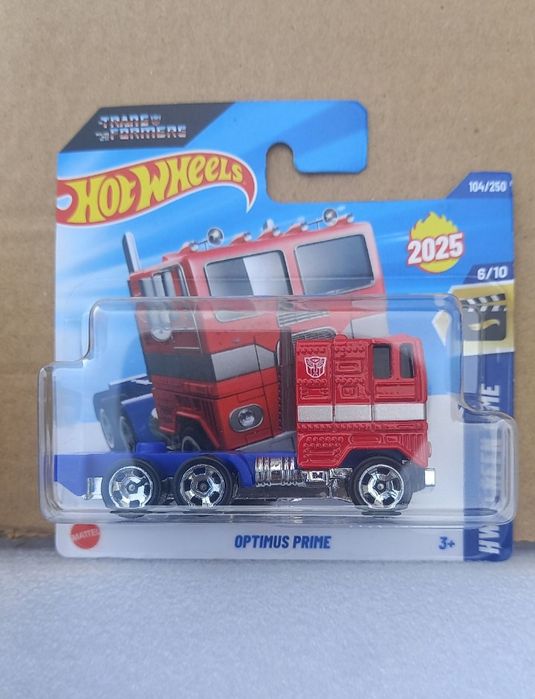 Optimus prime hot wheels