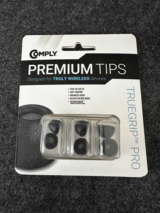 Sony WF-1000XM4 como novos e espumas novas Comply Premium Pro