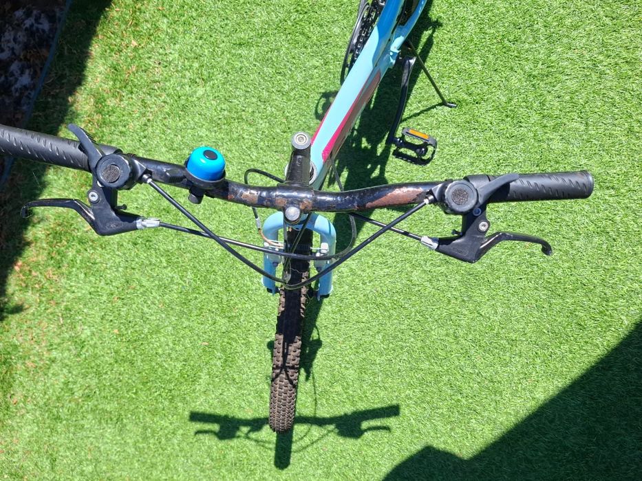 Bicicleta Aro 24 Azul e Rosa – Ótimo Estado