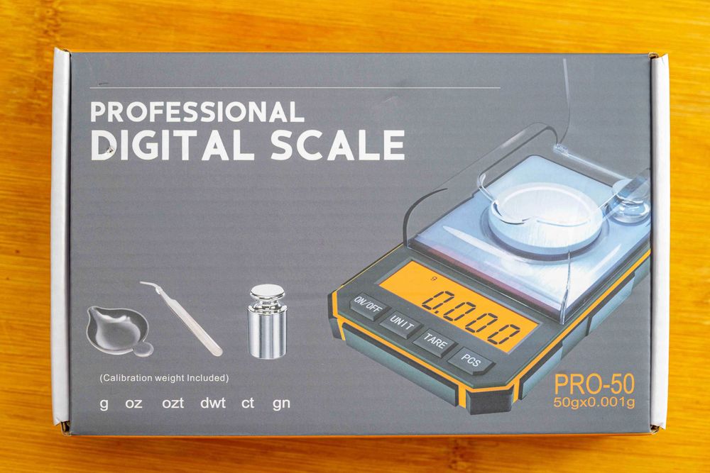 Balança digital de alta precisão de medição á milésima!