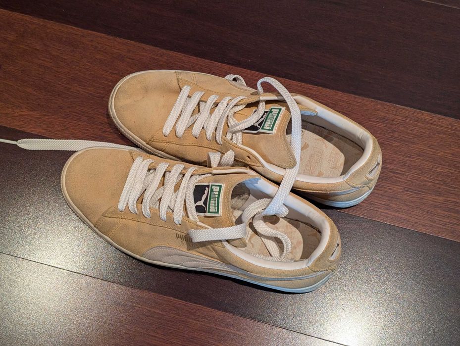 Sapatilhas Puma amarelo e cinza