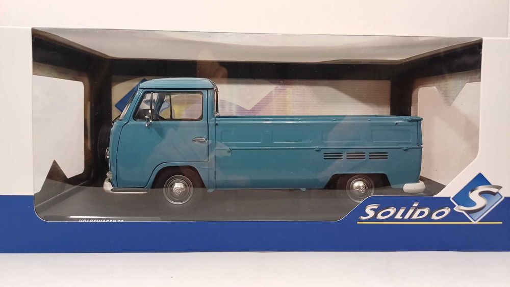 1/18 Vw Pão de forma T2 pick up az- Solido