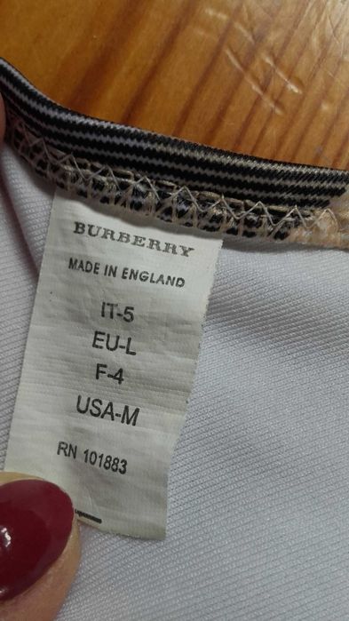 Bikini Burberry duża kratka