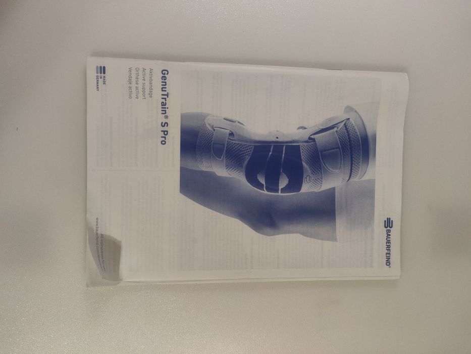 Aktywny stabilizator, orteza kolana BAUERFEIND GenuTrain® S Pro