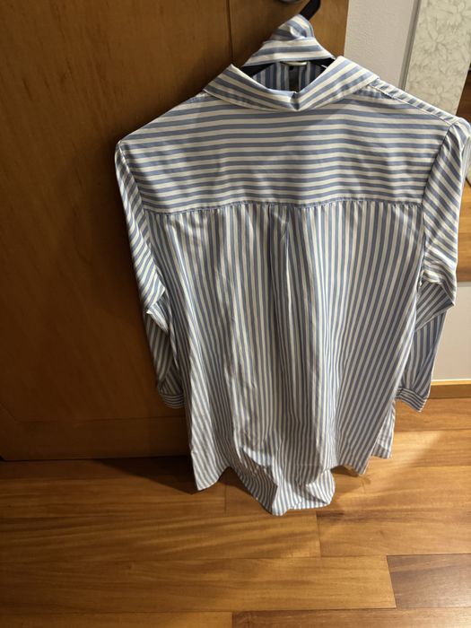 Camisa comprida de riscas
