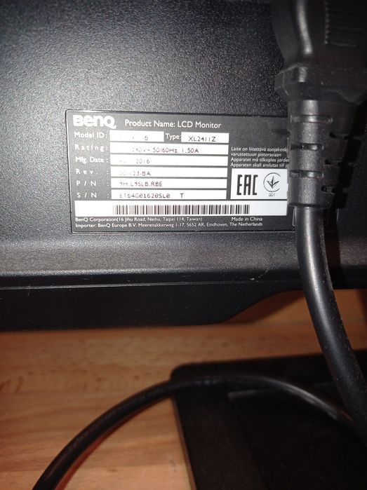 BenQ xl2411 monitor 144hz