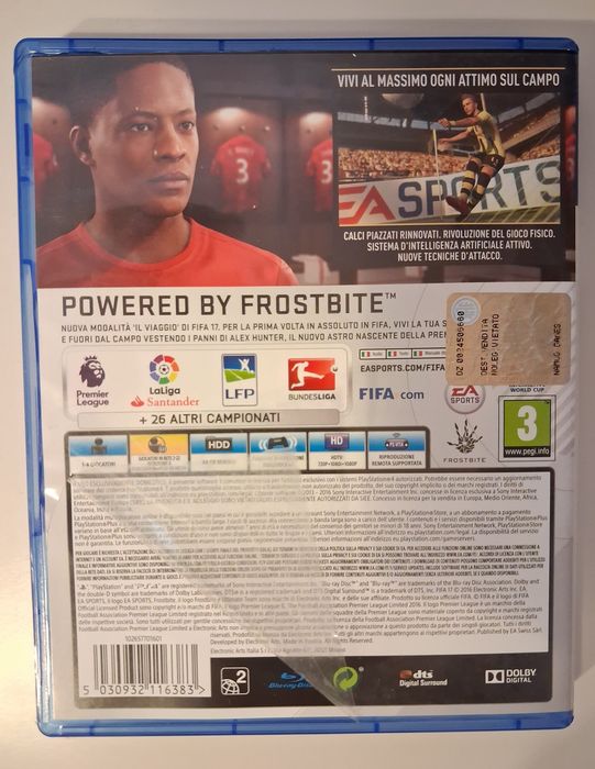 Pack 2 Jogos: FIFA 17 + FIFA 18 - PS4