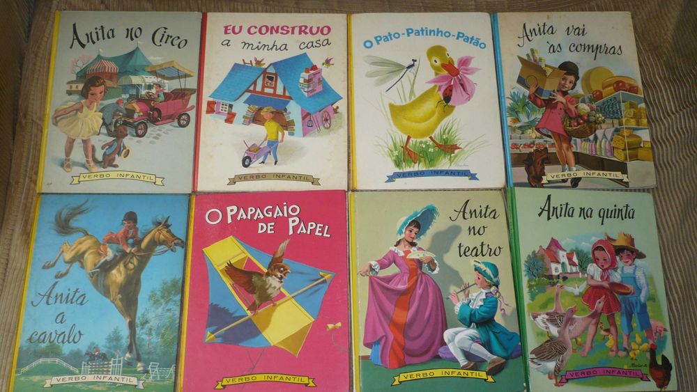 Colecção Livros da Anita - Verbo Infantil - Antigos