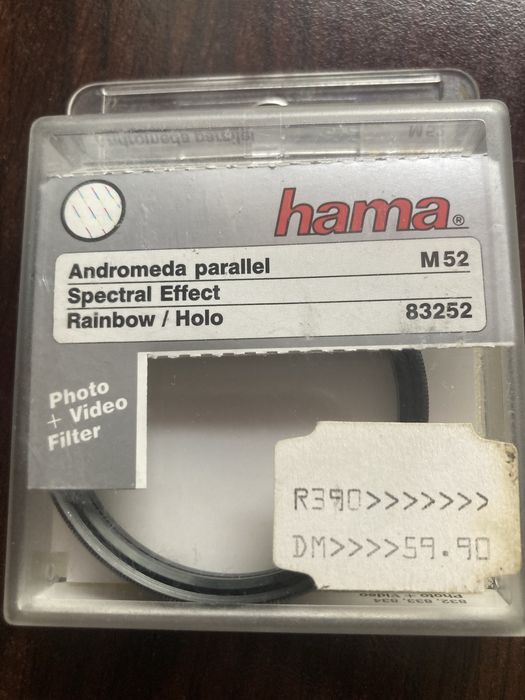 HAMA Andromeda Parallel M52 (83252) - filtr spektralny holo / jak nowy