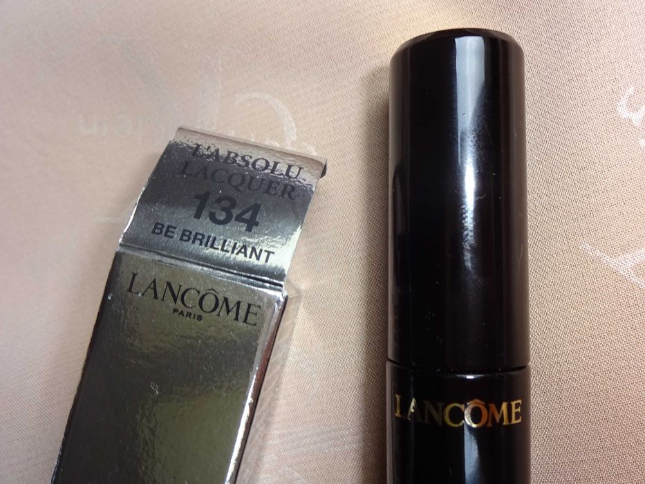 LANCOME 134 be brilliant L'ABSOLU LACQUER błyszczyk do ust pomadka