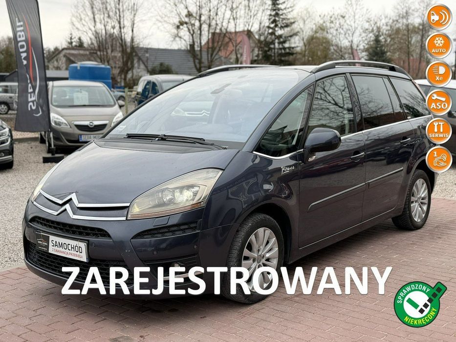 Citroën C4 Grand Picasso Exclusive,Gwarancja, 7-mio osobowy, 1.6 HDI