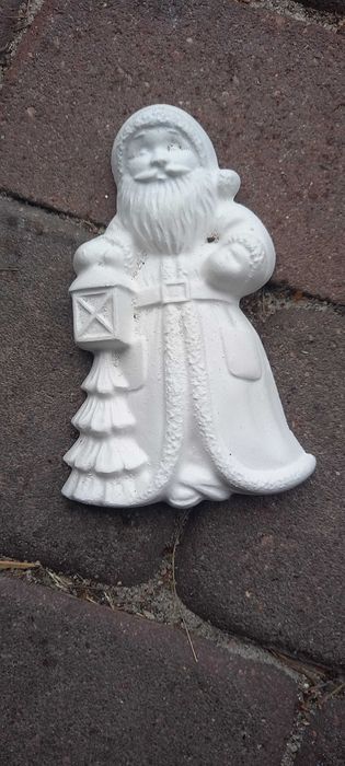 Figurka gipsowa na święta, Mikołaj do malowania